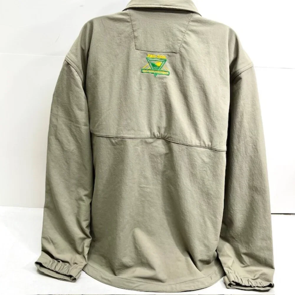 VTG Carhartt XL Rain Defender Jacket Super Dux  Relaxed Light Gray3rd Party( 92) - Picture 4 of 7